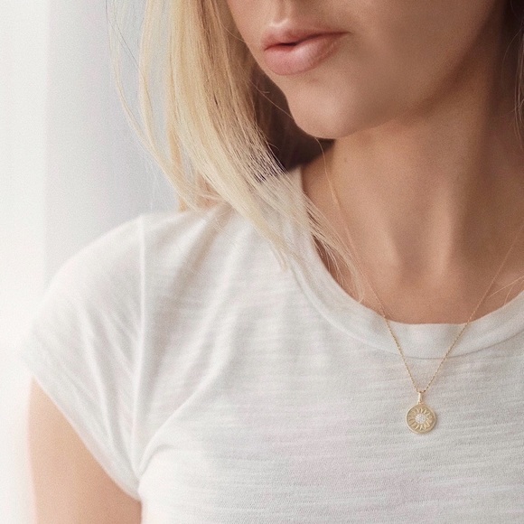 Sunshine Necklace | 14k Gold Plated - Picture 2 of 7